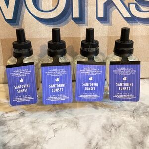 Four Bath & Body Works Santorini Sunset Wallflowers Refills